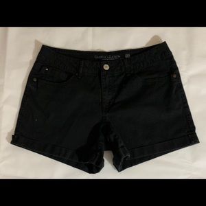 Black lightly worn shorts
